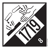 IMO 8.0. CORROSIF A UN 1719