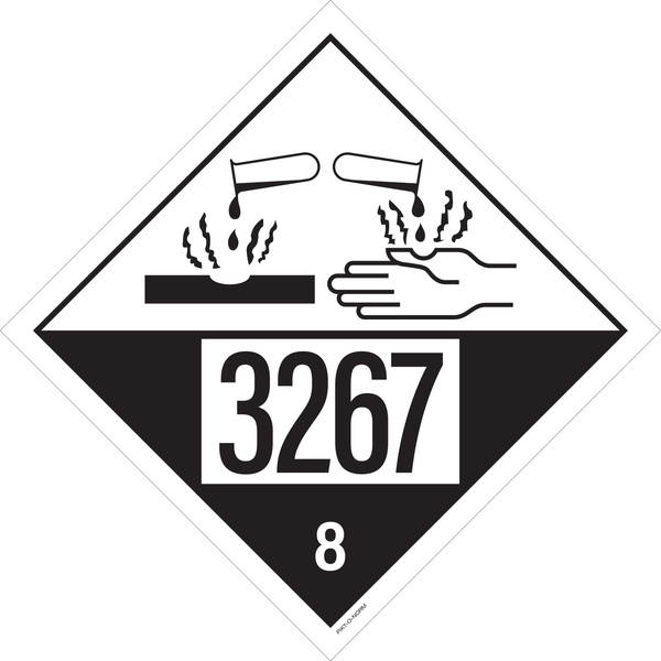 IMO 8.0 CORROSIEF MET UN 3267