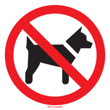 INTERDITS AUX CHIENS
