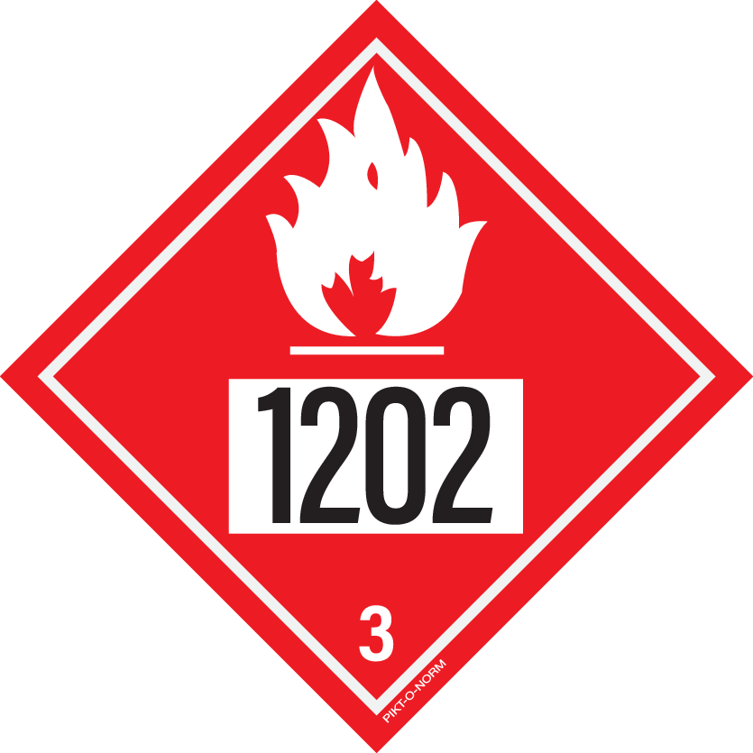LIQUIDES INFLAMMABLES A UN 1202