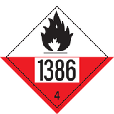 IMO 4.2. MAT.SUJETTE À INFLAMM.UN 1386