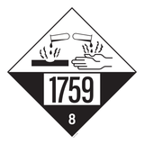 IMO 8.0 CORROSIEF MET UN 1759