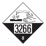 IMO 8.0 CORROSIEF MET UN 3266