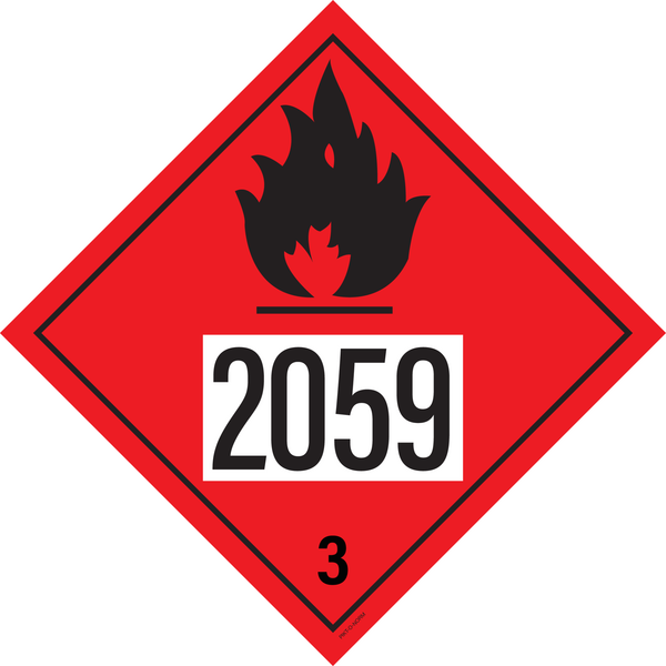 IMO 3.0. BRANDBARE VLOEISTOFFEN UN 2059