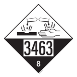 IMO 8.0 CORROSIEF MET UN 3463