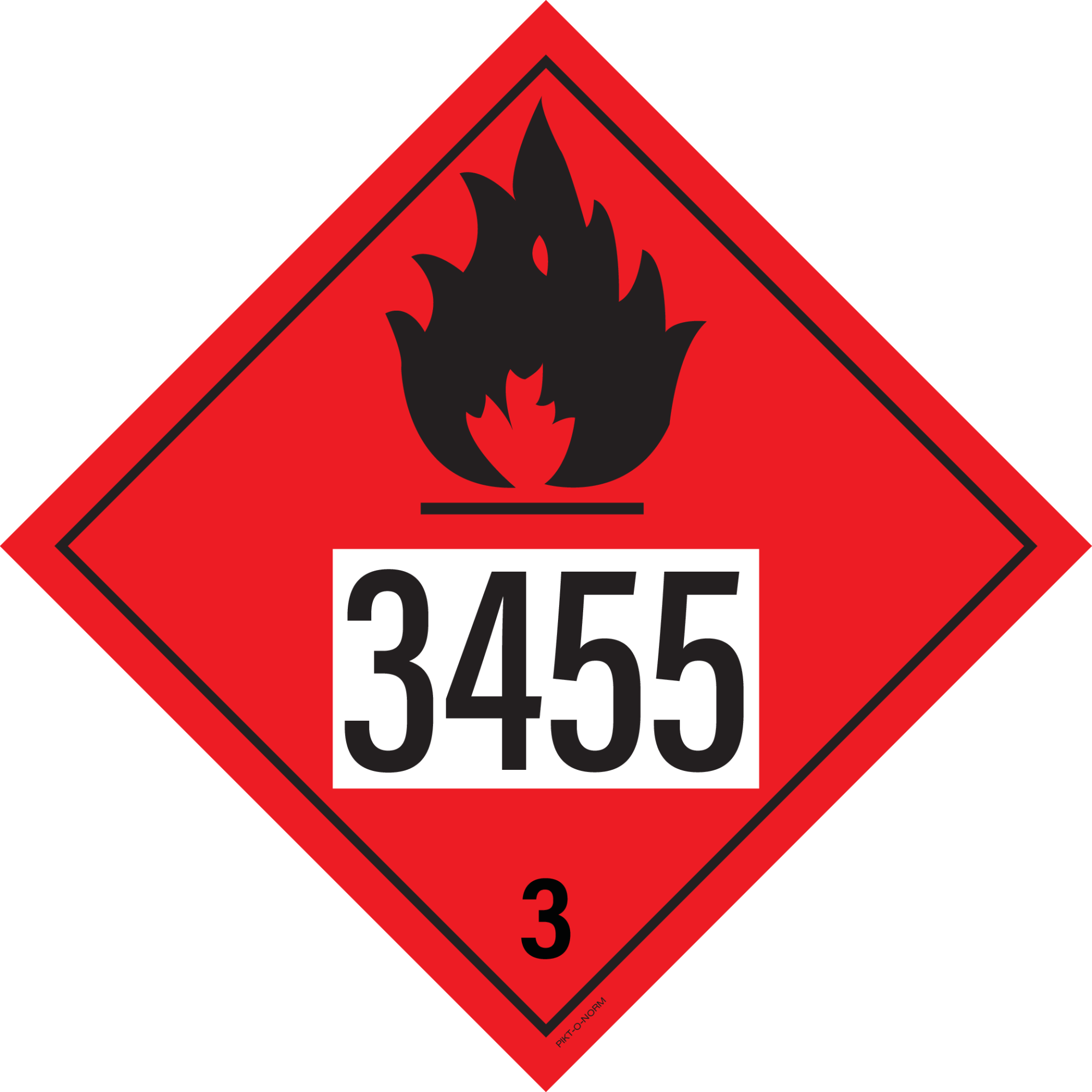 IMO 3.0. LIQUIDES INFLAMMABLES A UN 3455