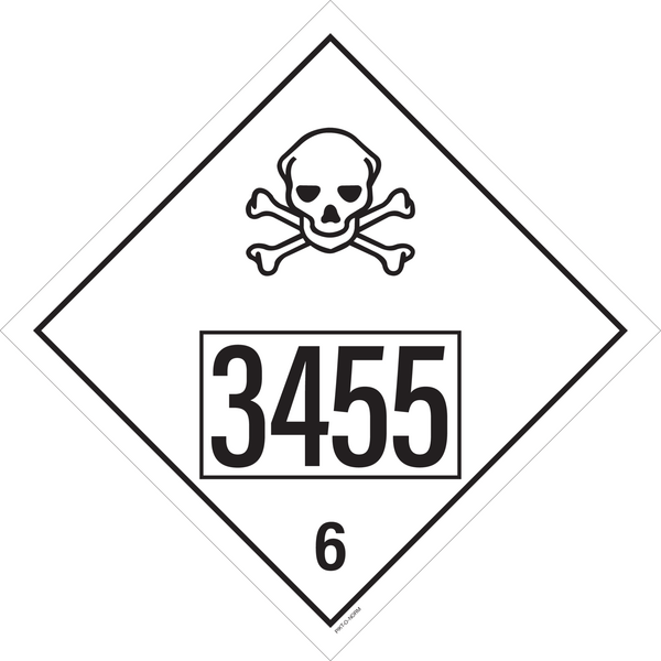 IMO 6.1. GIFTIG MET UN 3455