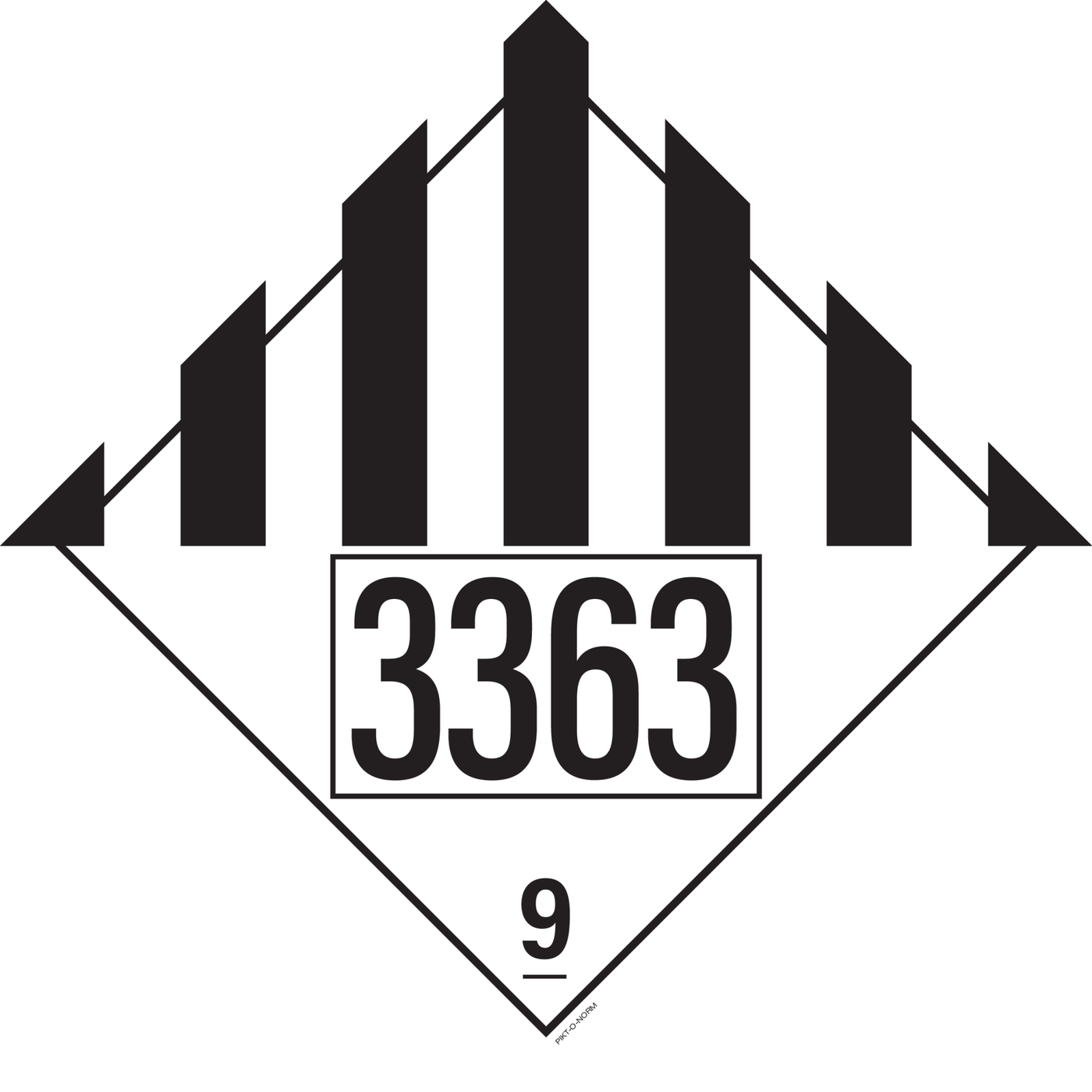 IMO 9.0 DIVERSE GEVAARL.STOF...UN 3363