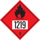 IMO 3.0. LIQUIDES INFLAMMABLES A UN 1219