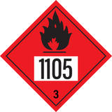 IMO 3.0. LIQUIDES INFLAMMABLES A UN 1105