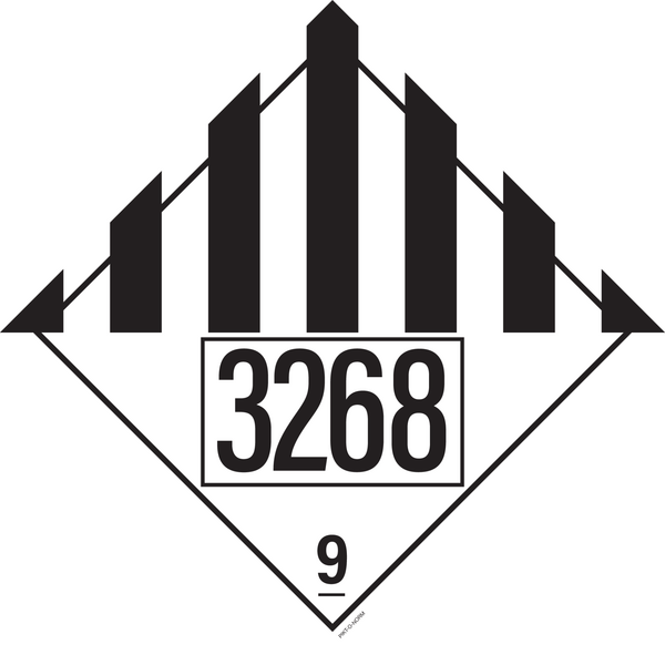 IMO 9.0 DIVERSE GEVAARL.STOF...UN 3268