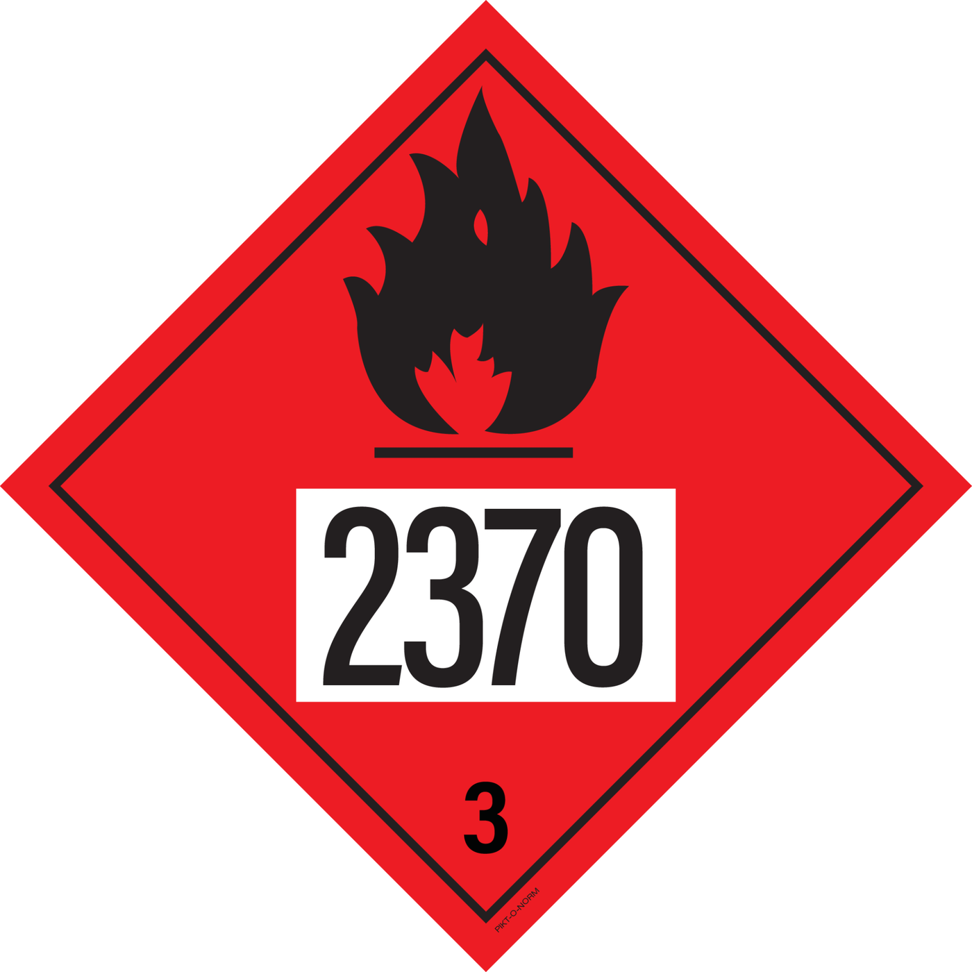 IMO 3.0. LIQUIDES INFLAMMABLES A UN 2370