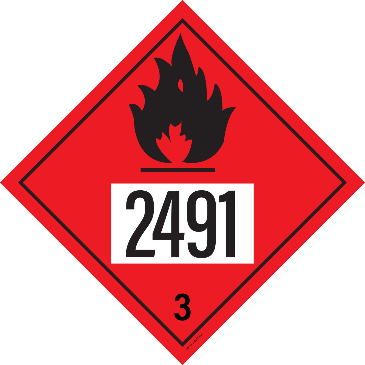 IMO 3.0. LIQUIDES INFLAMMABLES A UN 2491