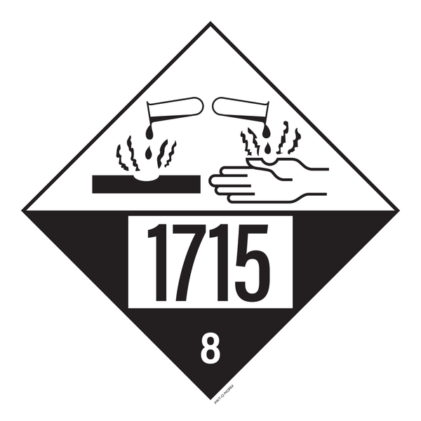 IMO 8.0 CORROSIEF UN 1715