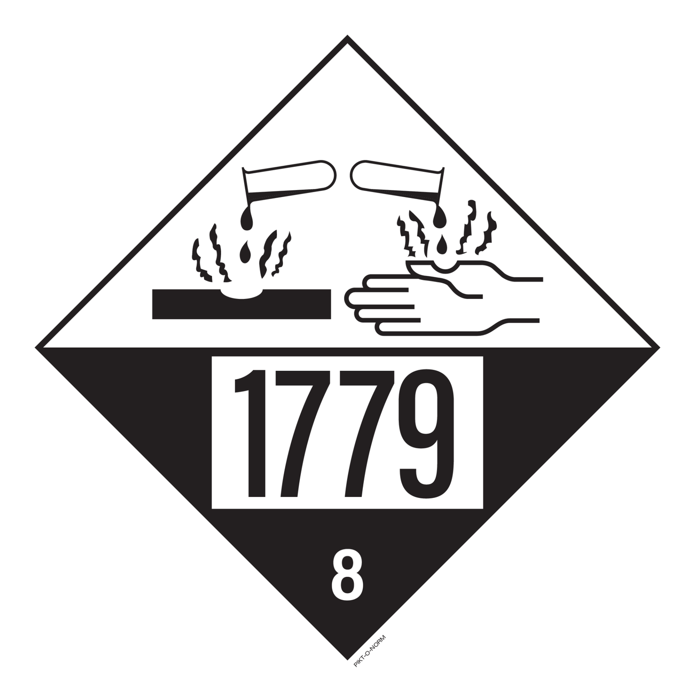 IMO 8.0 CORROSIEF UN 1779