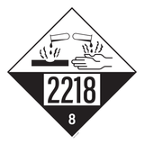 IMO 8.0 CORROSIEF UN 2218
