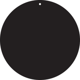 ETIQUETTES NOIRES, AVEC TROU Ø5MM