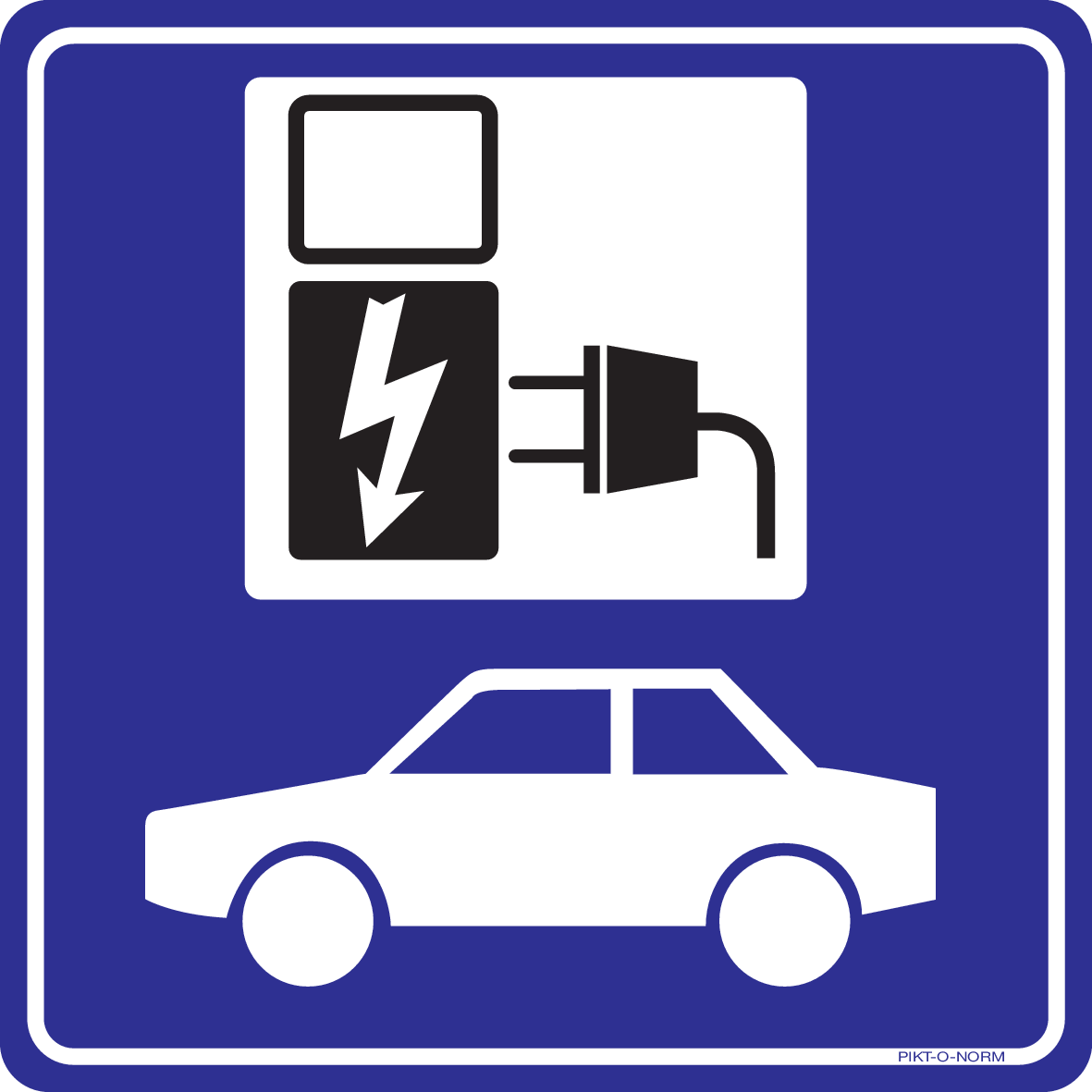 OPLAADPUNT VOOR ELEKTRISCHE AUTO'S
