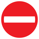 SENS INTERDIT