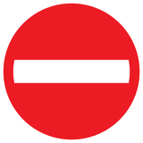 SENS INTERDIT