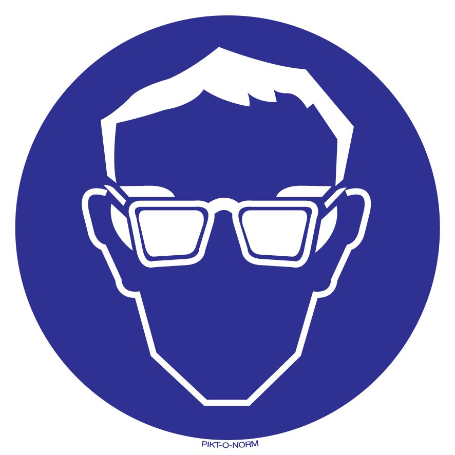 LUNETTES DE SÉCURITÉ OBLIGATOIRES