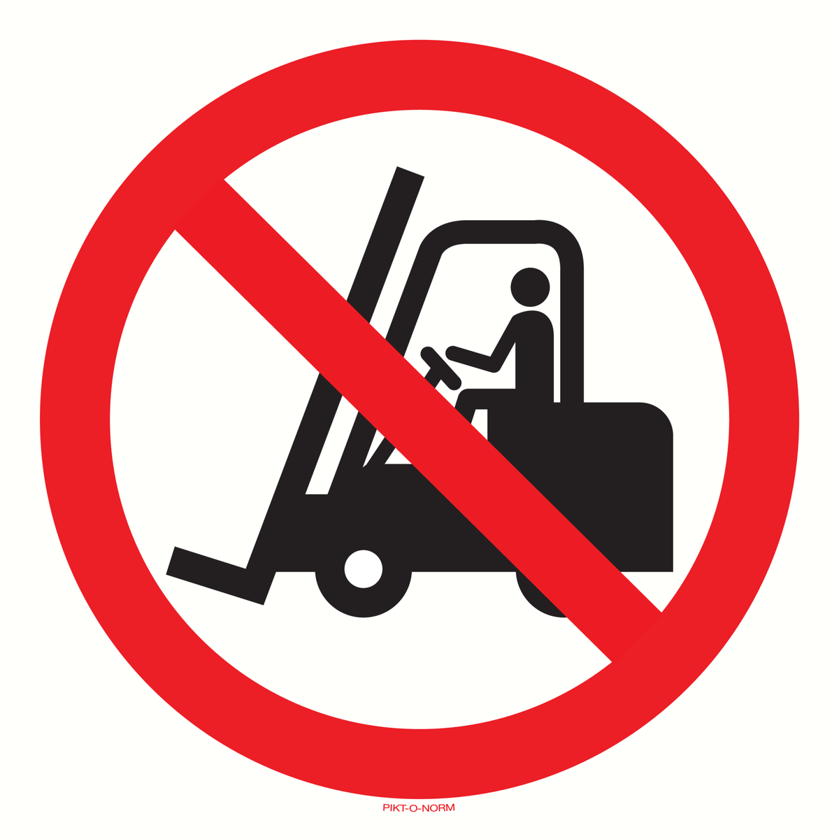 HEFTRUCKS VERBODEN