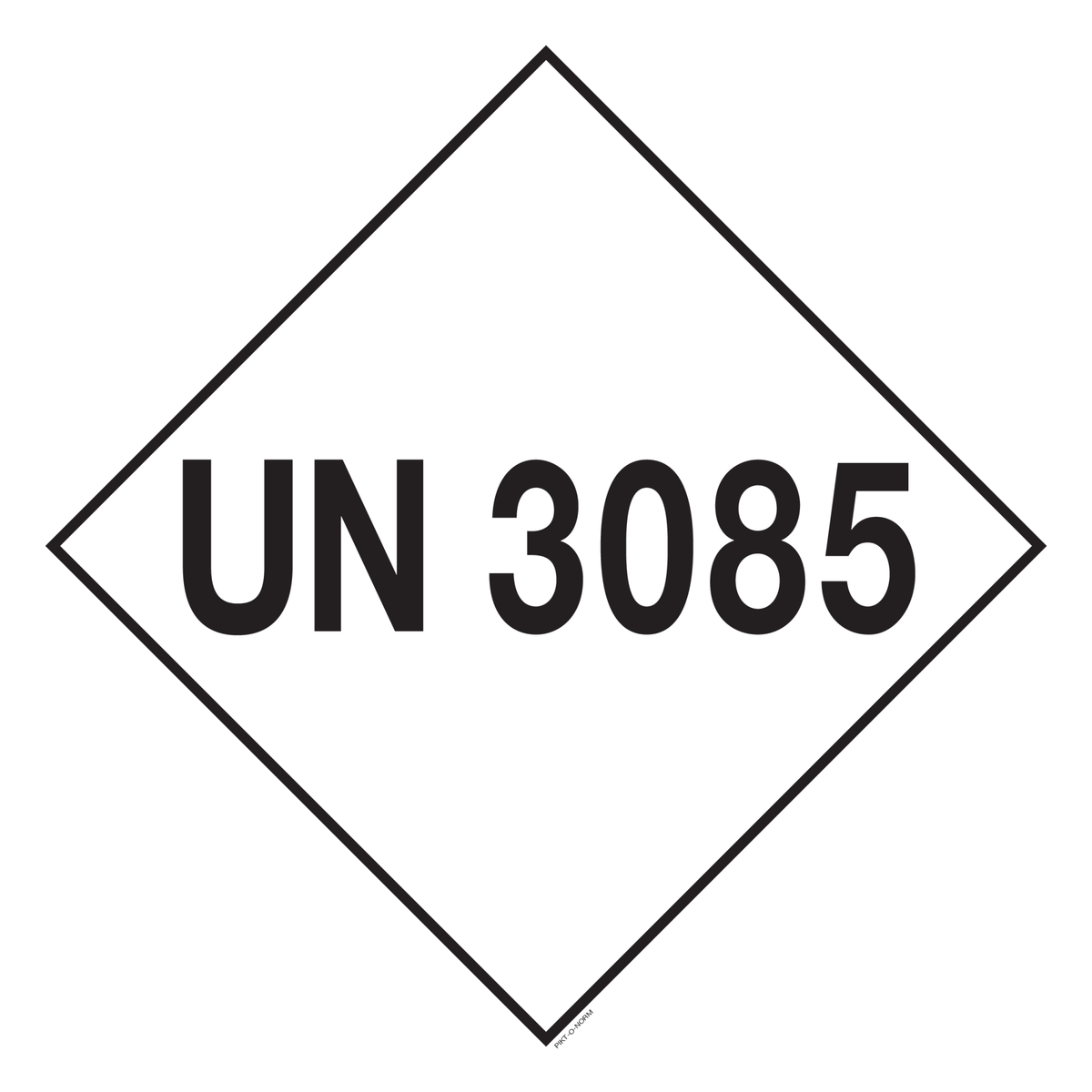 UN 3085. ADR CL.5.1. SOLIDE COMBURANT...