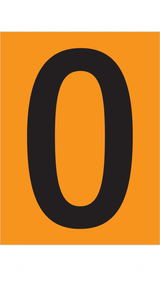 0 ADR CIJFER ZELFKLEVEND