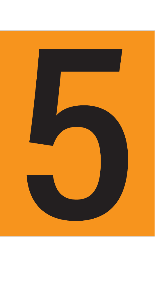 5 ADR CIJFER ZELFKLEVEND