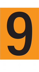 9 ADR CIJFER ZELFKLEVEND