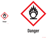 DANGER, MATIÈRES COMBURANTES