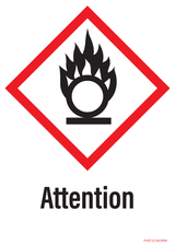 ATTENTION,MATIÈRES COMBURANTES