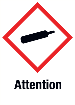 ATTENTION, GAZ SOUS PRESSION