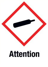 ATTENTION, GAZ SOUS PRESSION