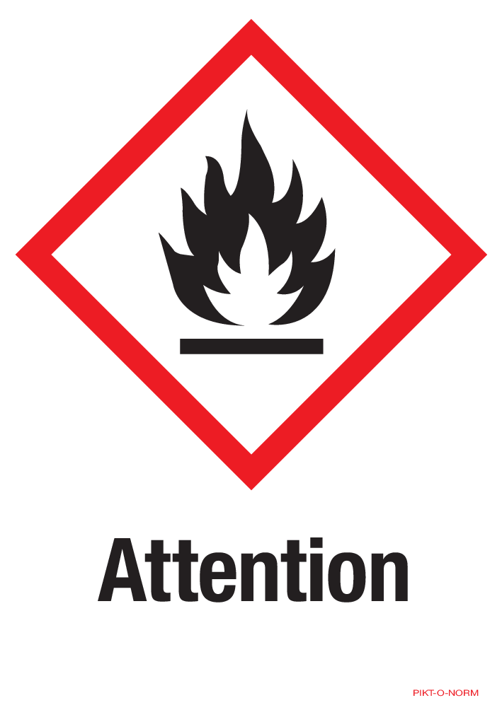 ATTENTION, MATIÈRES INFLAMMABLES