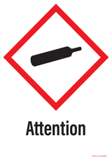 ATTENTION, GAZ SOUS PRESSION