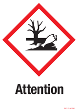 ATTENTION, DANGER POUR MILIEU AQUATIQUE
