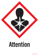 ATTENTION, DANGER SANTÉ, MUTAGÈNE...