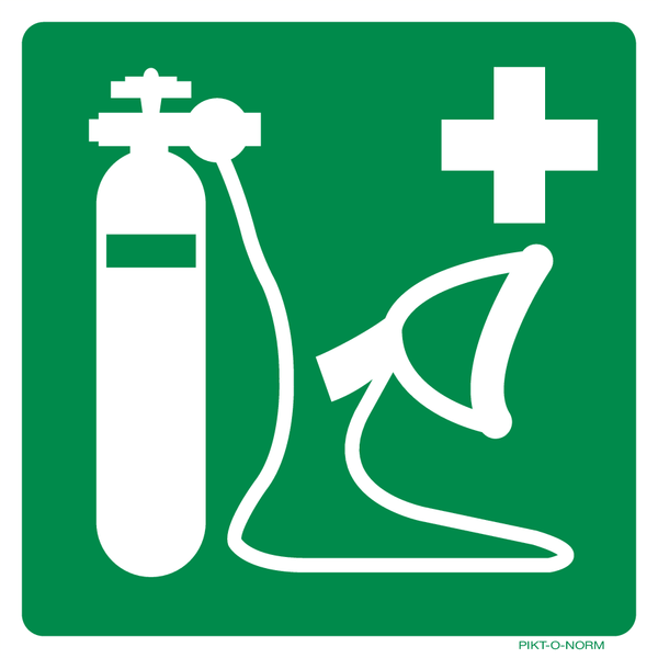 RÉANIMATEUR À OXYGÈNE ISO7010-E028