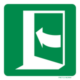 LA PORTE OUVRE EN POUSS.SUR CÔTÉ GAUCHE