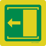 FAIRE COULLISER LA PORTE VERS LA GAUCHE