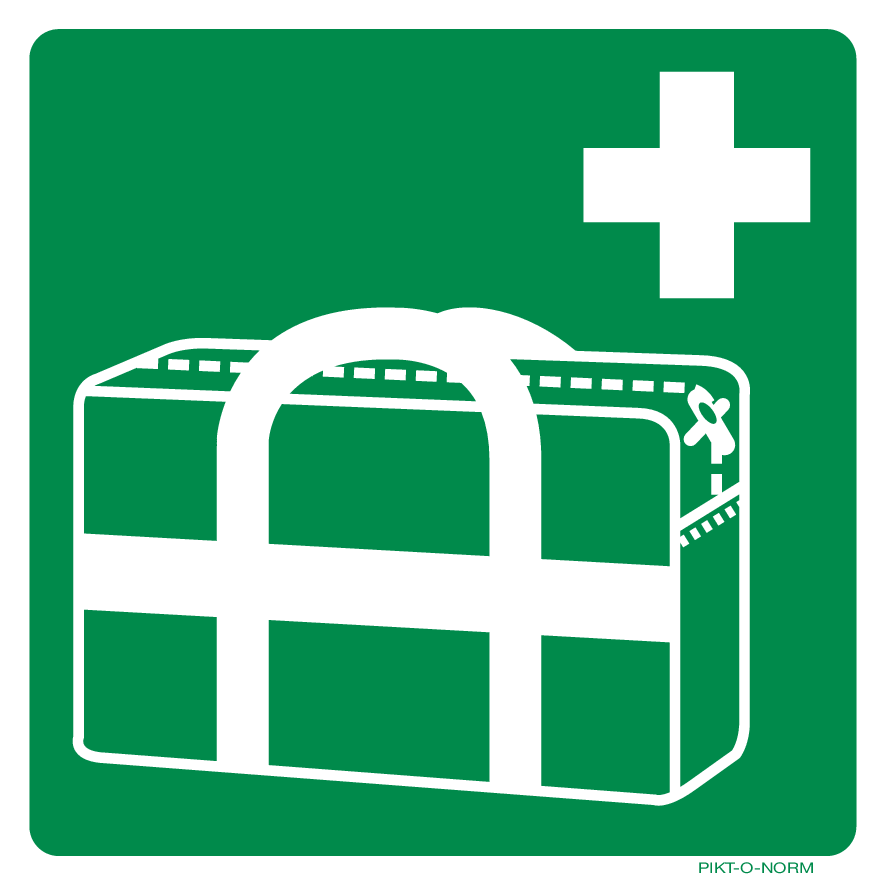 MEDISCHE NOODTAS ISO7010-E027