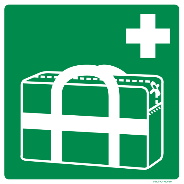 MEDISCHE NOODTAS ISO7010-E027