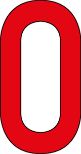 O, UITGESNEDEN LETTER