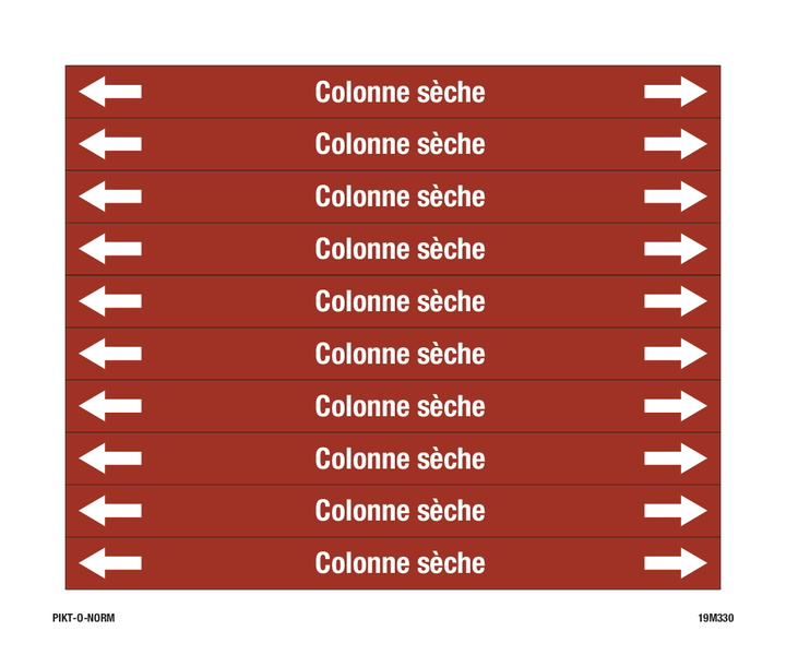 COLONNE SÈCHE