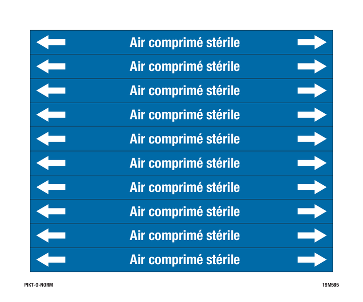 AIR COMPRIMÉ STÉRILE