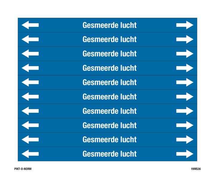 GESMEERDE LUCHT