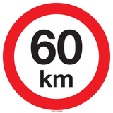 VITESSE LIMITÉE 60 KM