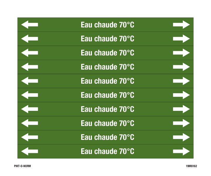 EAU CHAUDE 70°C
