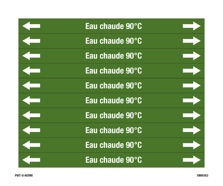 EAU CHAUDE 90°C